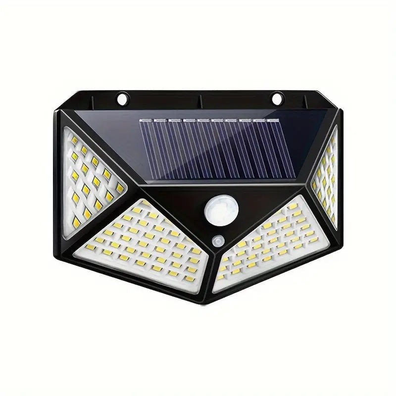 Lampara solar de 100 LEDS ECOSOLAR™ | Ecológica y económica gracias a su carga solar | Paquete x 2 unds